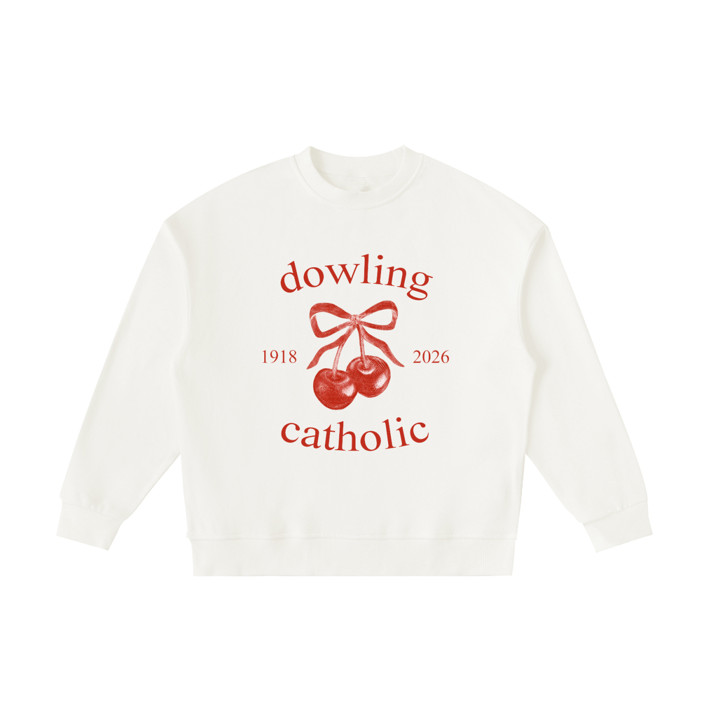 Kids' Crewneck "Cherry" Sweatshirt