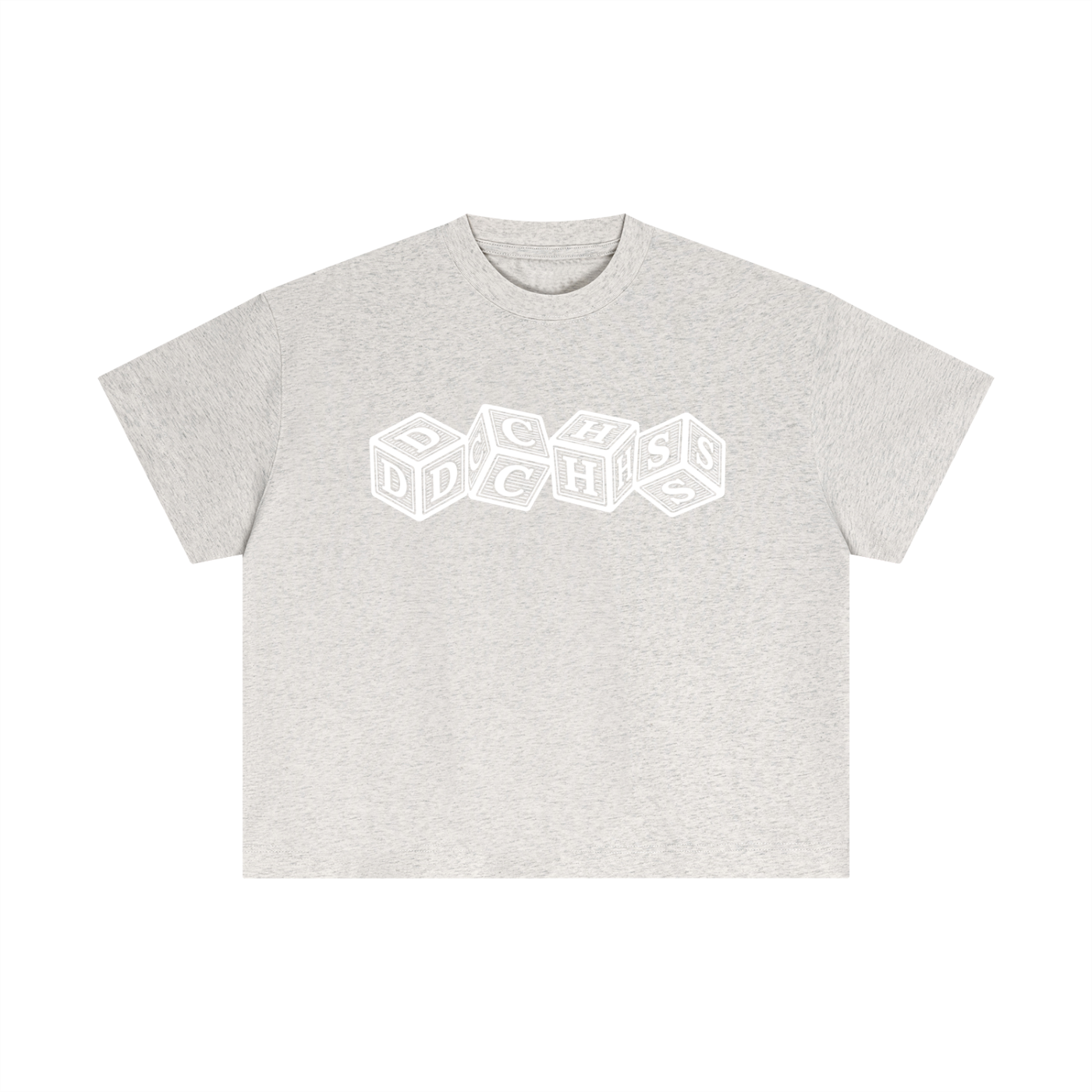 Womens' Boxy Alphabet Blocks T-Shirt