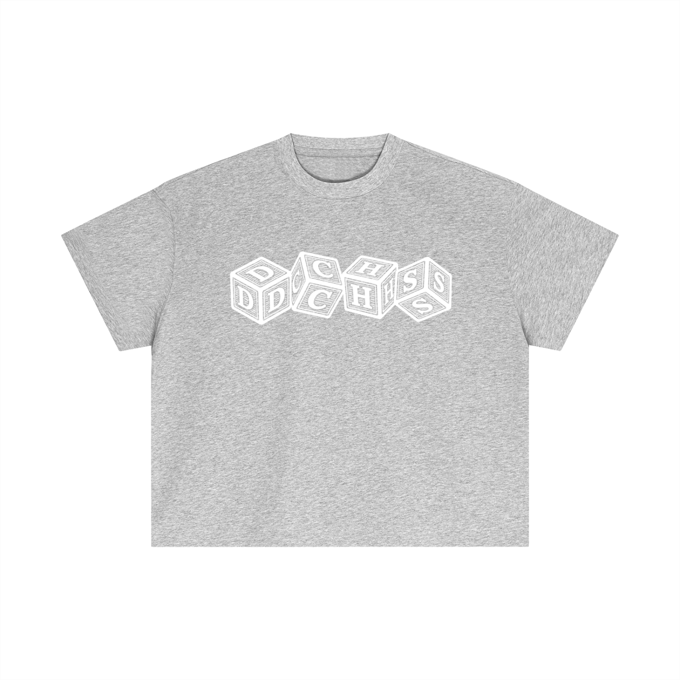 Womens' Boxy Alphabet Blocks T-Shirt