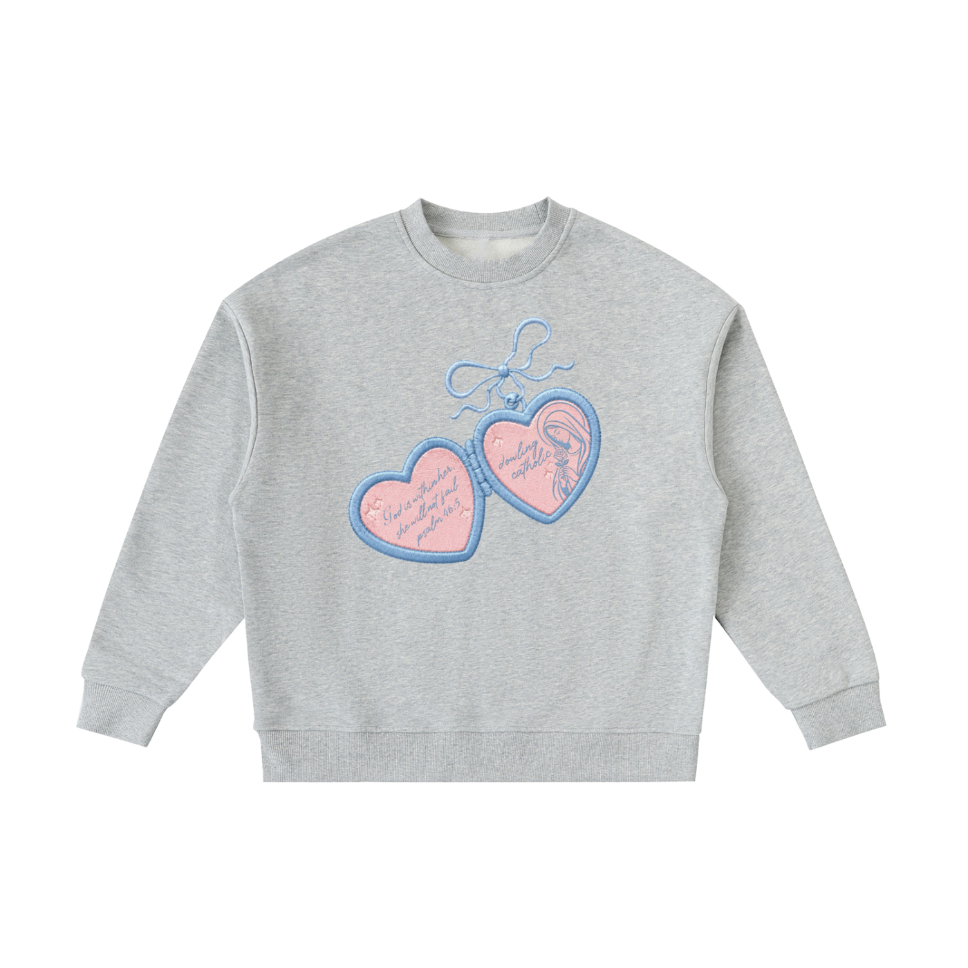 Kids' Mary Locket Crewneck Sweatshirt